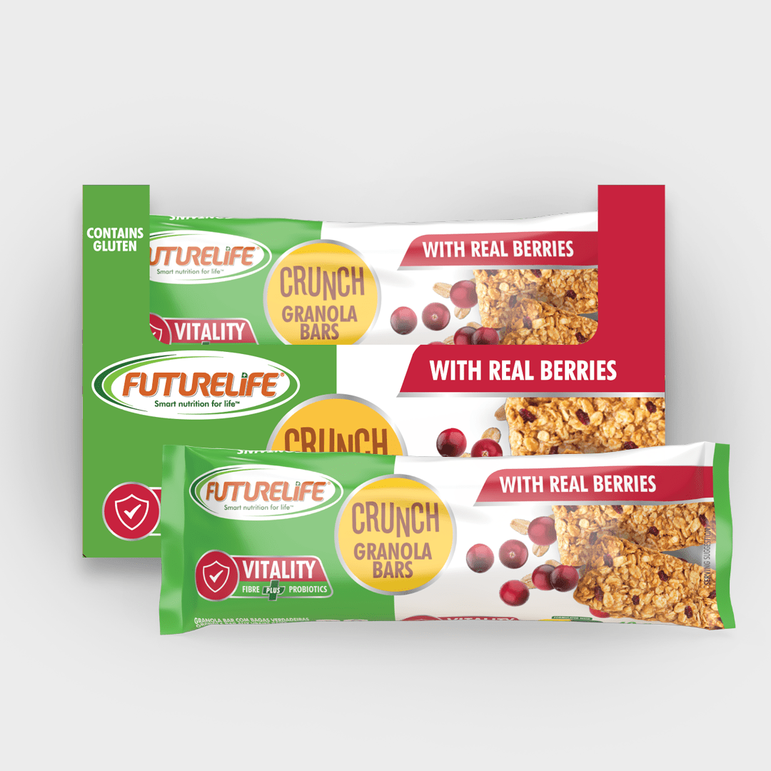 FUTURELIFE® Crunch Granola Bar - 72 Units (4 Cases)