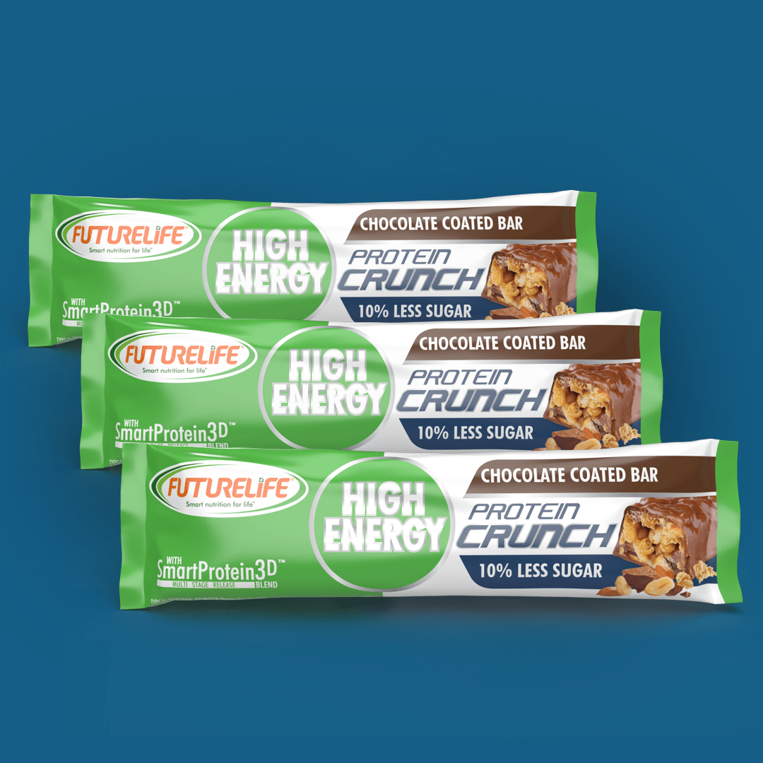 FUTURELIFE® High Energy Protein Crunch Bar – Choc Coated