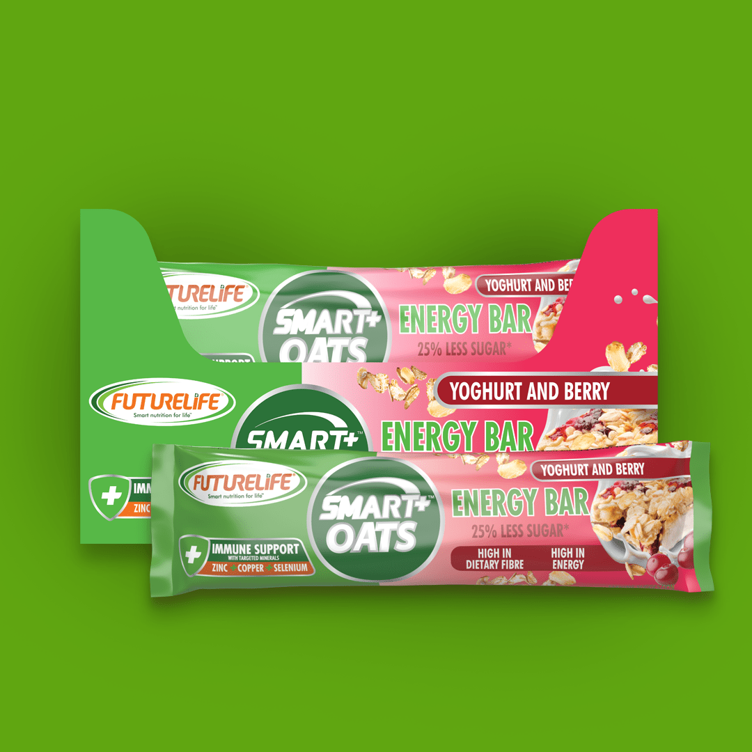 FUTURELIFE® Smart Oats™ Energy Bar – Yoghurt and Berry (Case of 30 Units, MOQ: 4 Cases)