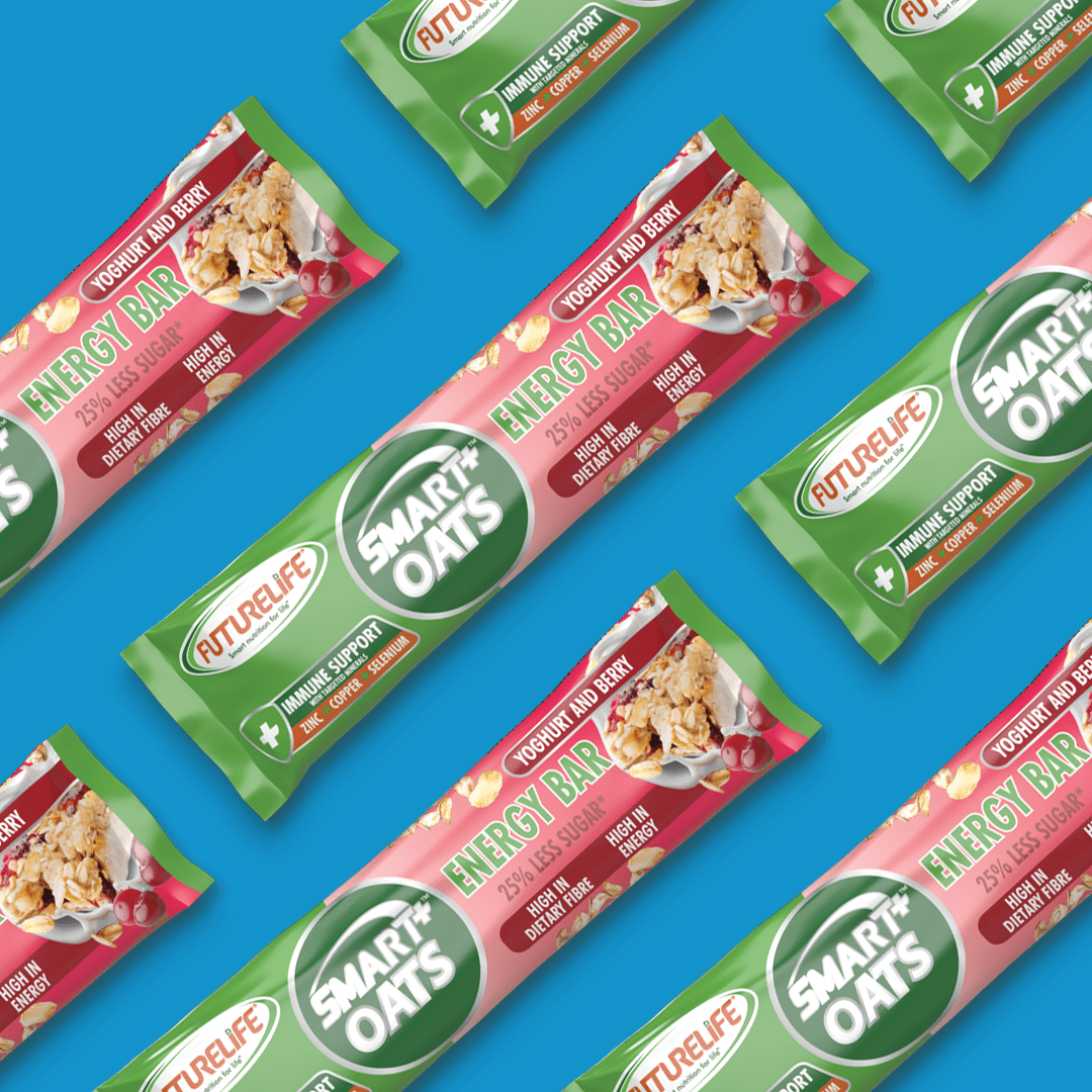 FUTURELIFE® Smart Oats™ Energy Bar – Yoghurt and Berry (Case of 30 Units, MOQ: 4 Cases)