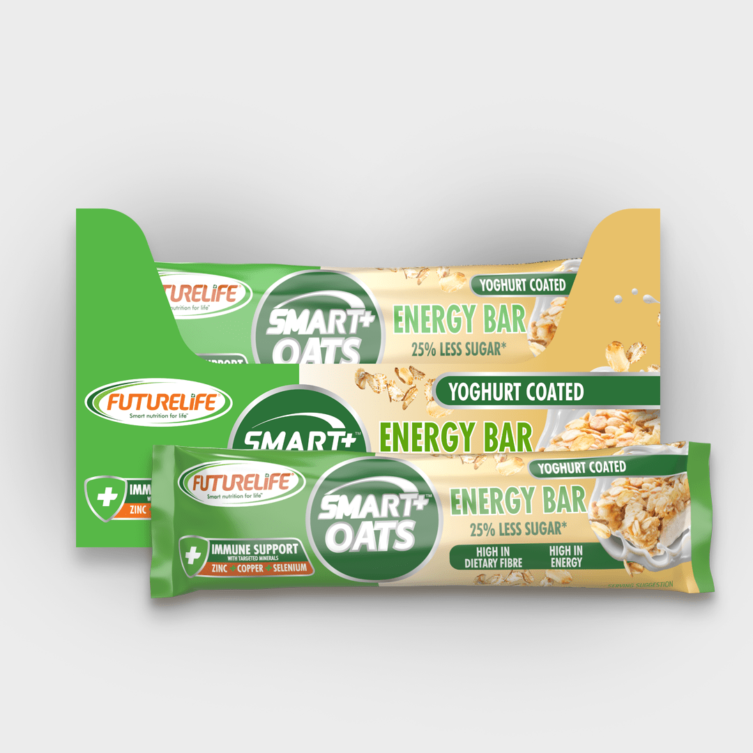 FUTURELIFE® Smart Oats™ Energy Bar – Yoghurt Coated (Case of 30 Units, MOQ: 4 Cases)