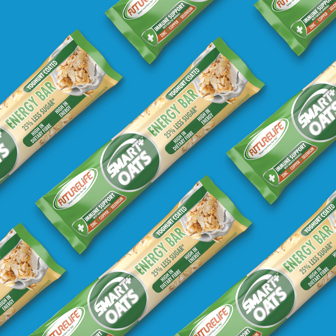 FUTURELIFE® Smart Oats™ Energy Bar – Yoghurt Coated (Case of 30 Units, MOQ: 4 Cases)