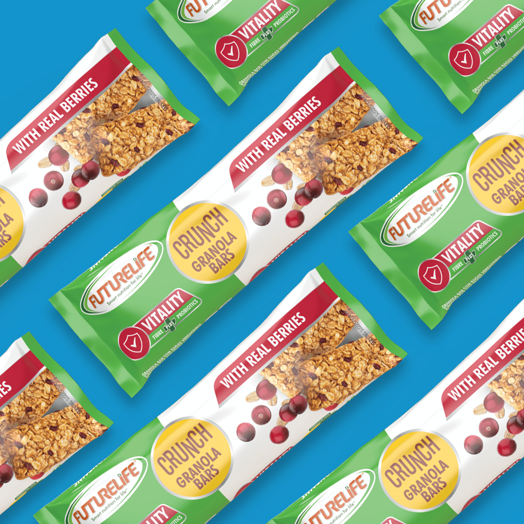 FUTURELIFE® Crunch Granola Bar – Real Berries: 72 Units (4 Cases)