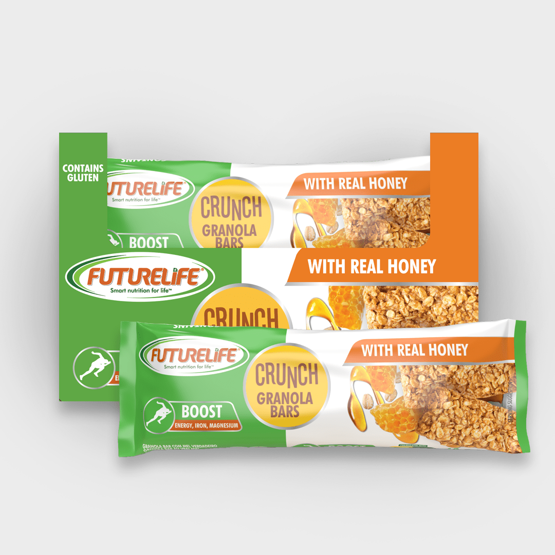 FUTURELIFE® Crunch Granola Bar – Real Honey: 72 Units (4 Cases)