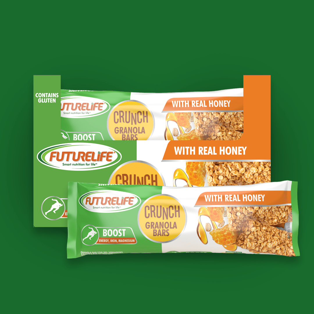 FUTURELIFE® Crunch Granola Bar – Real Honey: 72 Units (4 Cases)