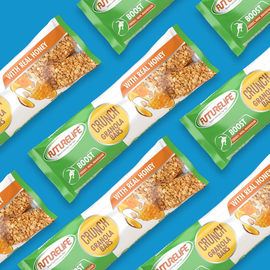 FUTURELIFE® Crunch Granola Bar – Real Honey: 72 Units (4 Cases)
