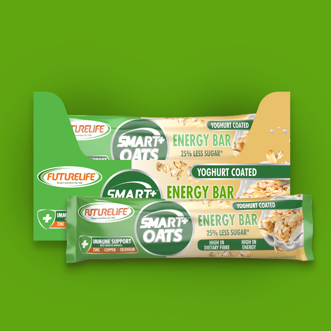 FUTURELIFE® Smart Oats™ Energy Bar – Yoghurt Coated (Case of 30 Units, MOQ: 4 Cases)